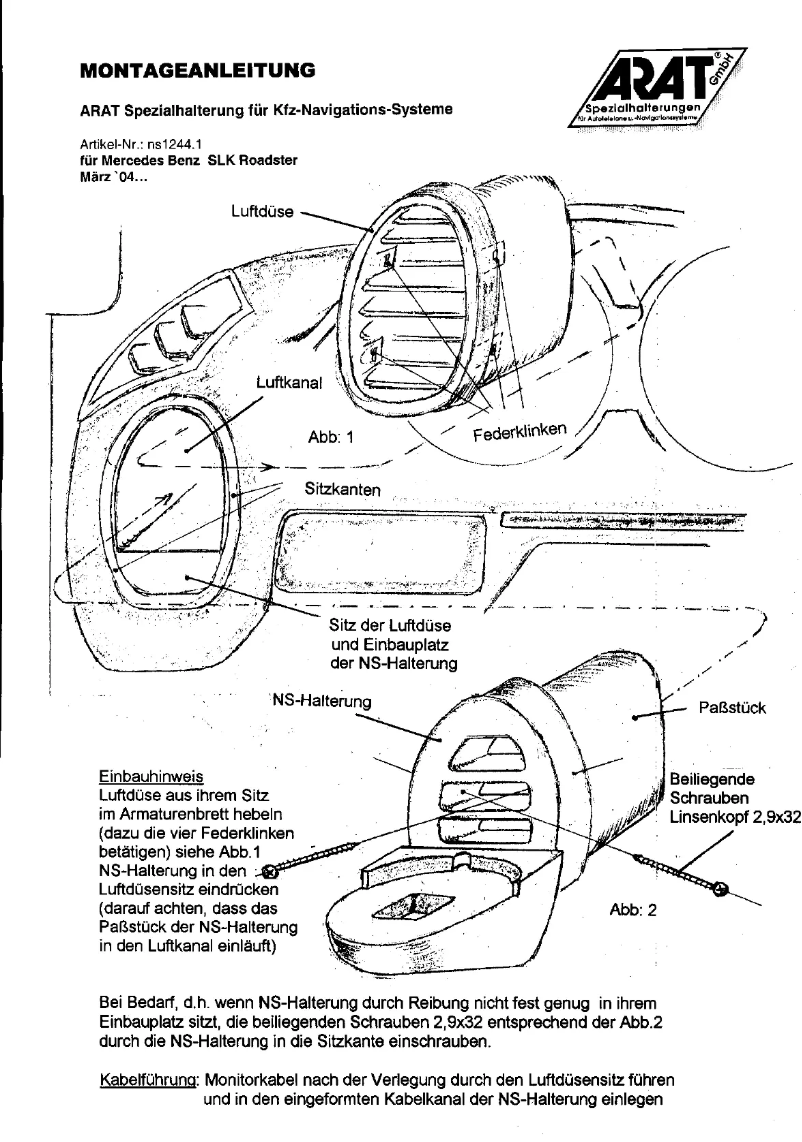 Image de la première page du manuel de l'appareil NS1244.1