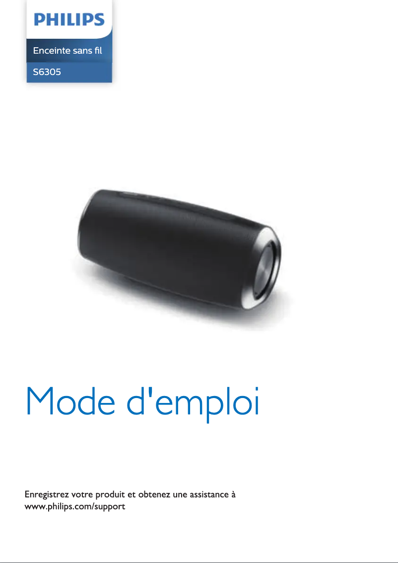 Image de la première page du manuel de l'appareil 6000 series TAS6305