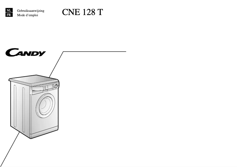 Page 1 de la notice Manuel utilisateur Candy LB CNE 128 T