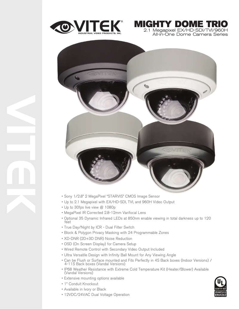 Image de la première page du manuel de l'appareil VTD-MV2HET2812