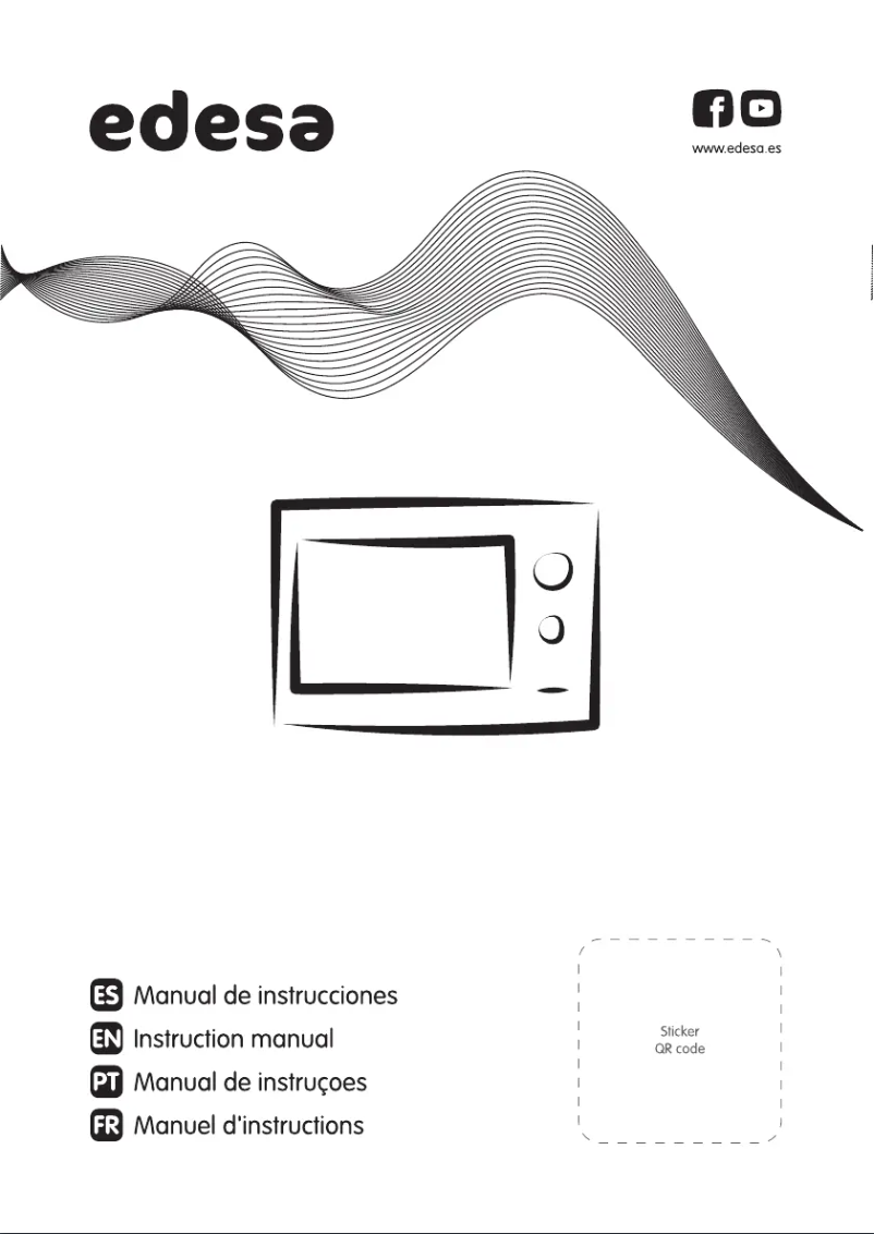 Page n°1 - Manuel utilisateur Edesa EMW-2020-I X