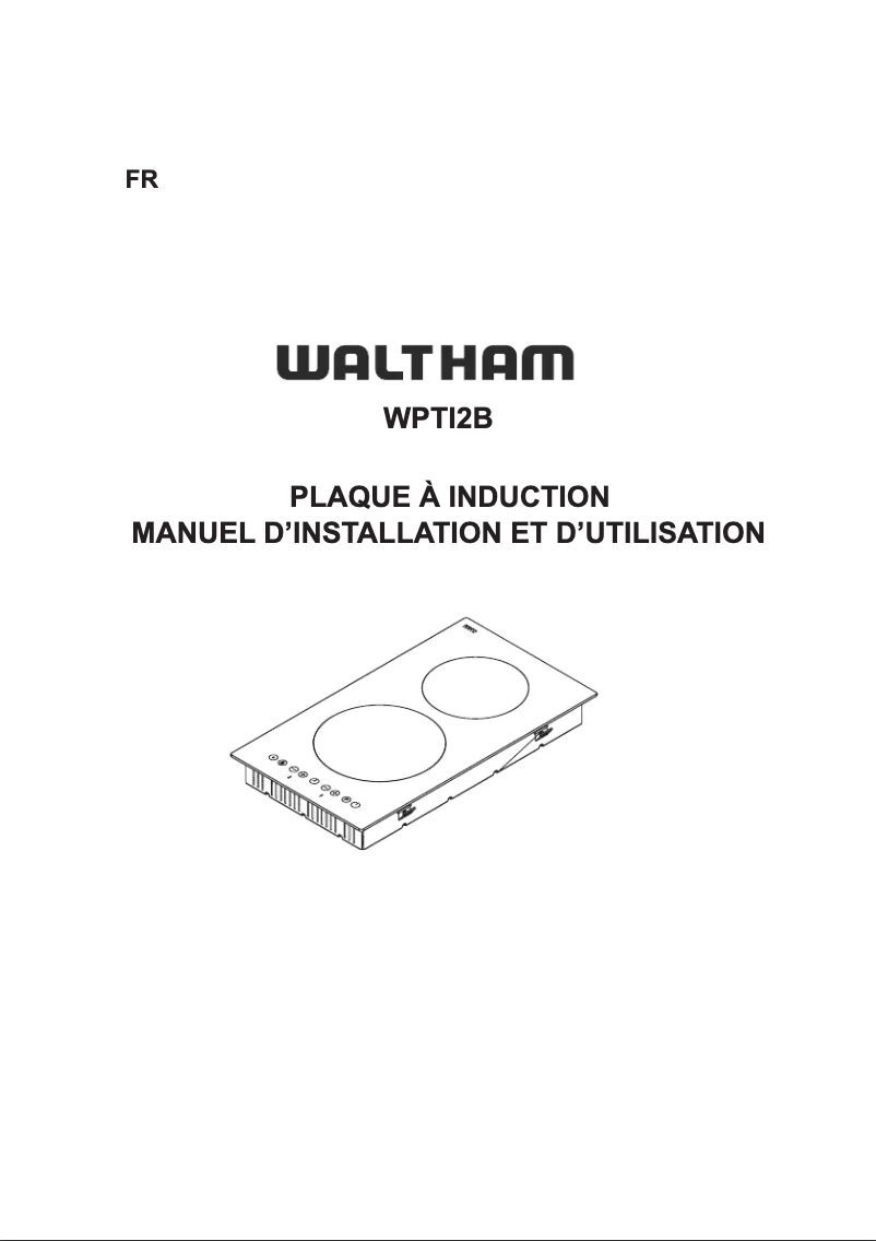 Page 1 de la notice Manuel utilisateur Waltham WPTI2B