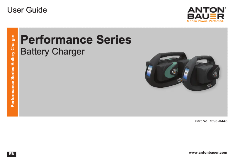 Page n°1 - Manuel utilisateur Anton/Bauer Performance Dual