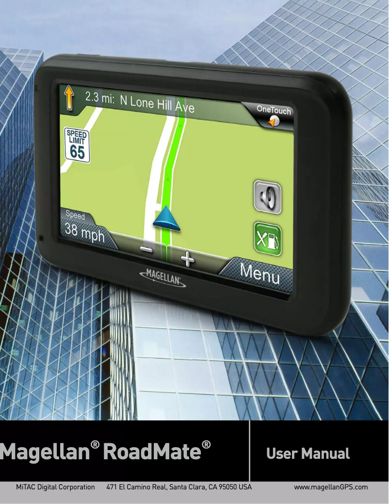 Image de la première page du manuel de l'appareil RoadMate 5235T-LM