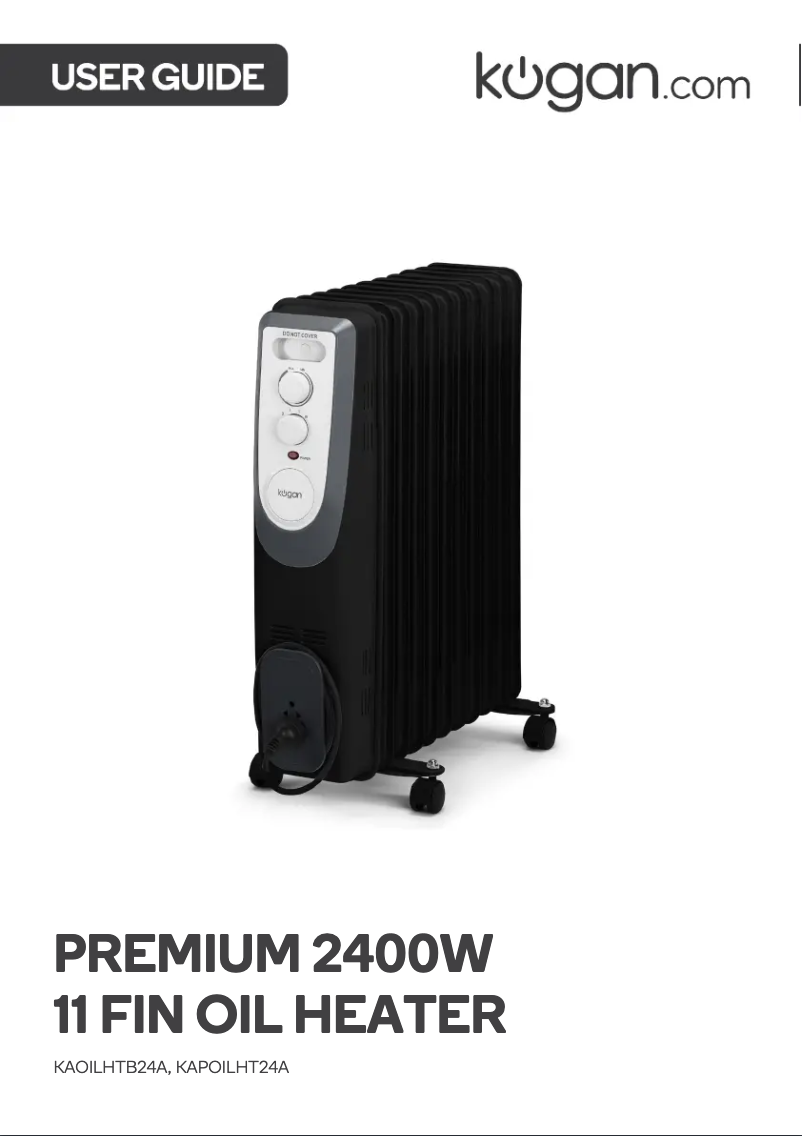 Image de la première page du manuel de l'appareil KAOILHTB24A