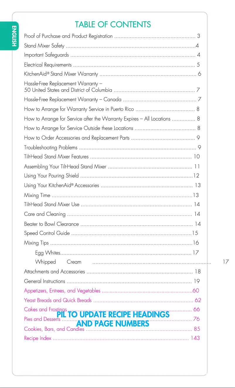 Página 1 del manual Manual de usuario KitchenAid Artisan KSM150PS