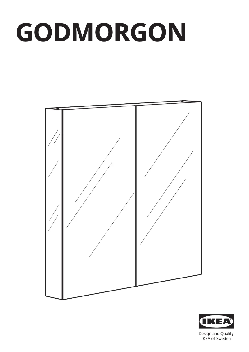 Imagen de la primera página del manual del dispositivo GODMORGON 603.043.53