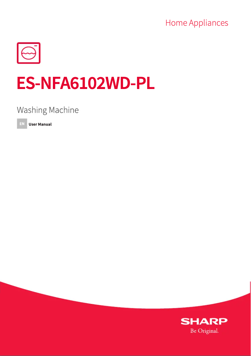 Page n°1 - Manuel utilisateur Sharp ES-NFA6102WD-PL