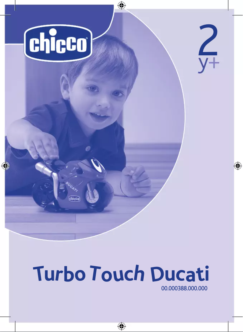 Page 1 de la notice Manuel utilisateur Chicco Turbo Touch Ducati