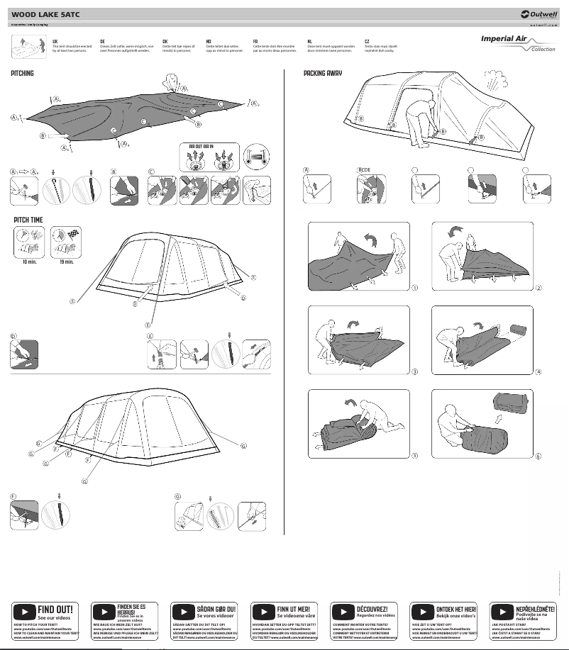 Image de la première page du manuel de l'appareil Wood Lake 5 Air TC