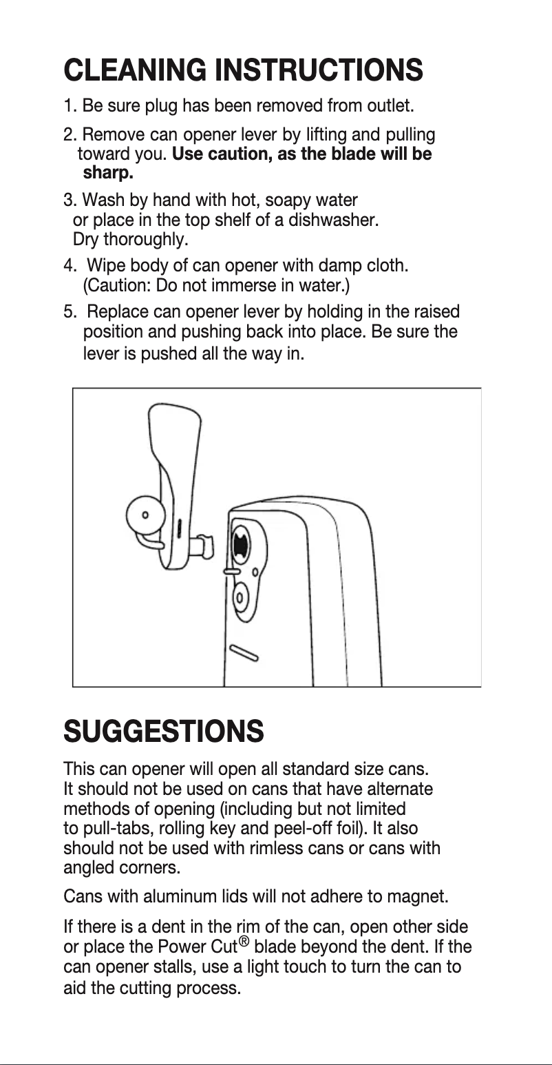 Page n°1 - Manuel utilisateur Cuisinart CCO-50