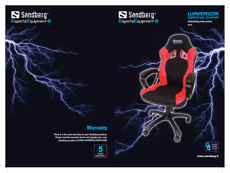 Page 1 de la notice Manuel utilisateur Sandberg 640-80