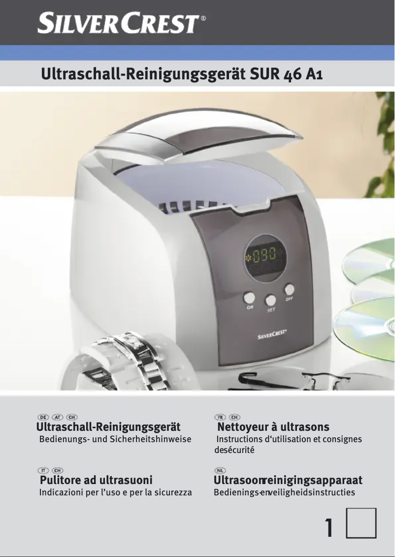 Page 1 de la notice Manuel utilisateur SilverCrest SUR 48 C4