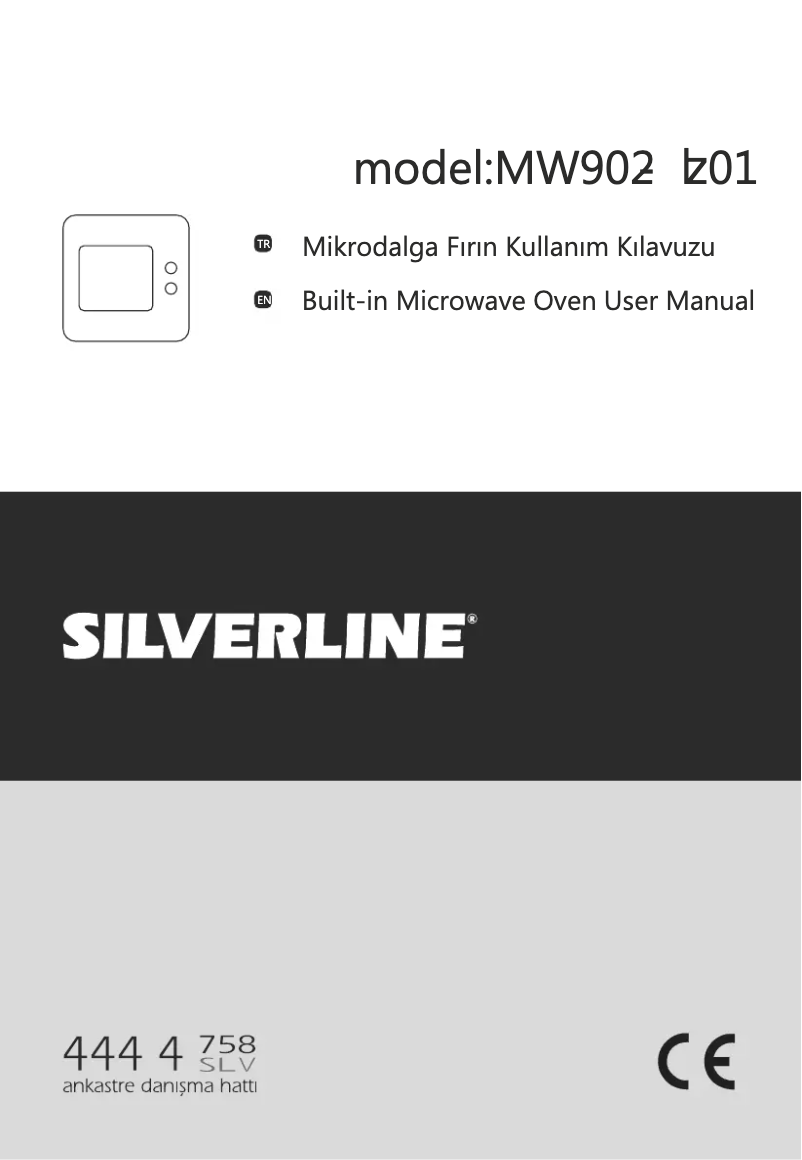 Page 1 de la notice Manuel utilisateur Silverline MW9027X01