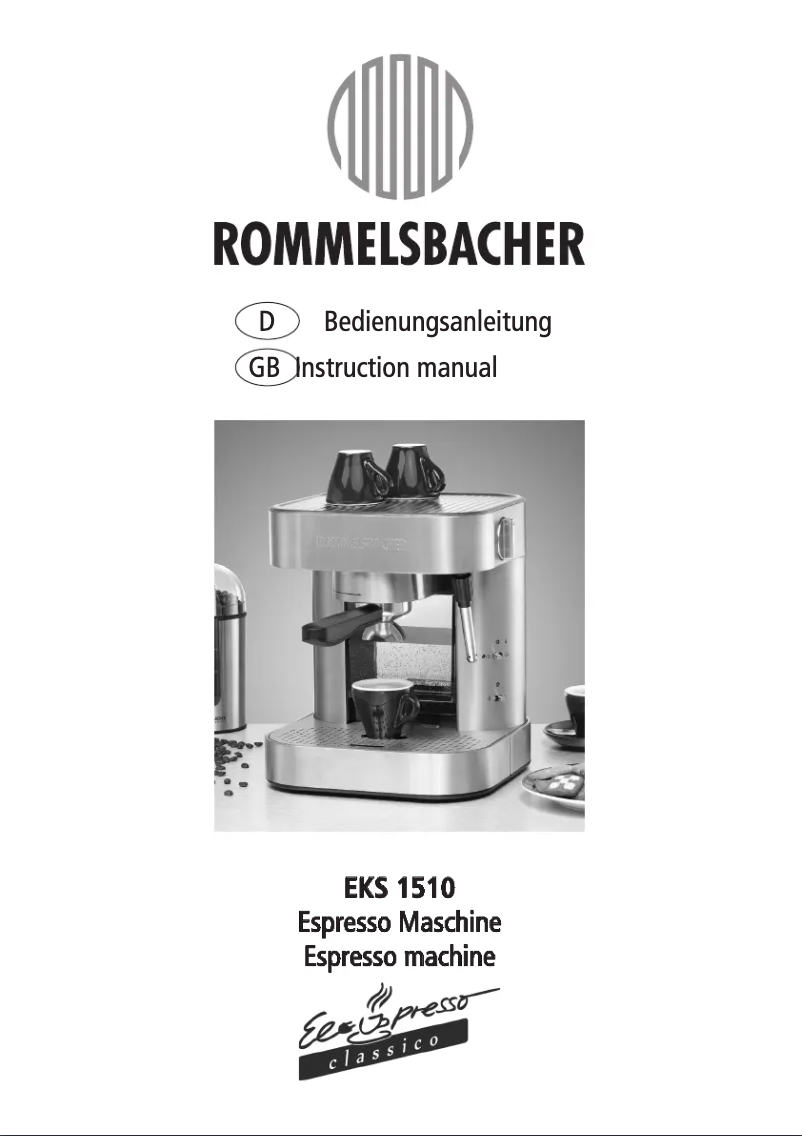 Página 1 del manual Manual de usuario Rommelsbacher EKS 1510