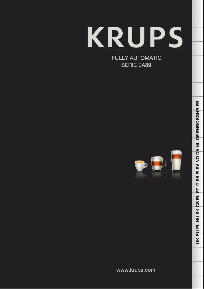 Image de la première page du manuel de l'appareil Evidence EA8901