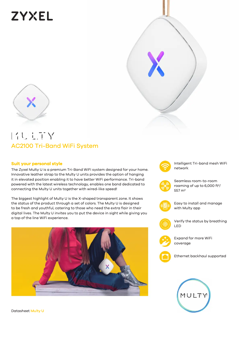 Página 1 del manual Ficha técnica ZyXEL Multy U WSR30