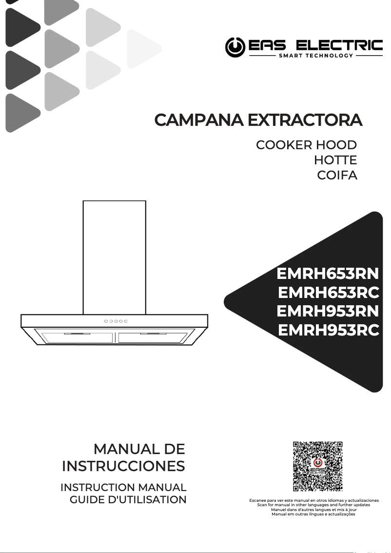 Image de la première page du manuel de l'appareil EMRH653RN