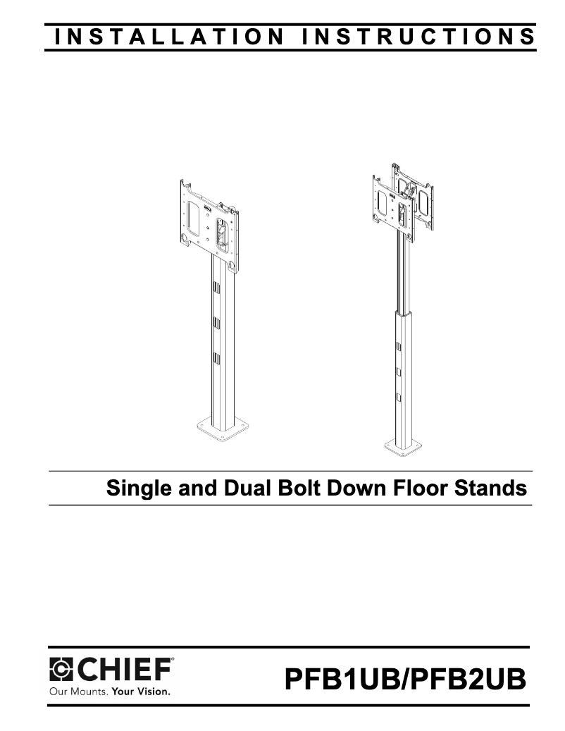 Image de la première page du manuel de l'appareil PFB1UB