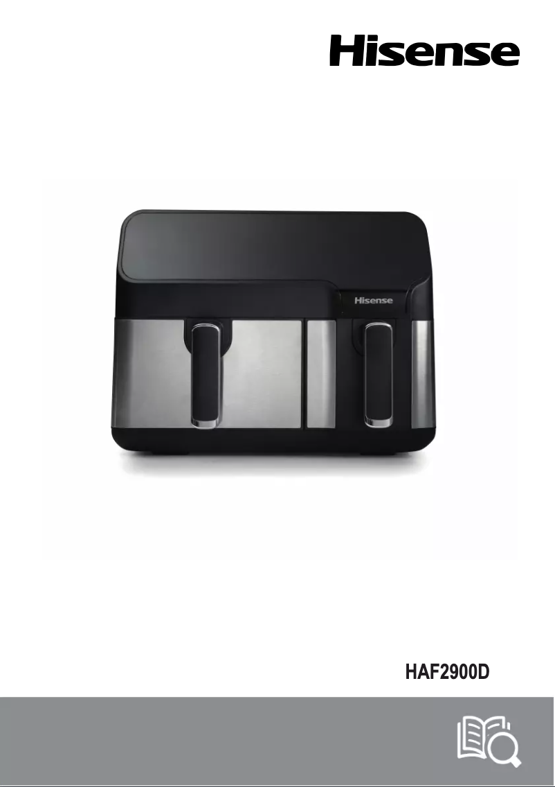 Image de la première page du manuel de l'appareil HAF2900D