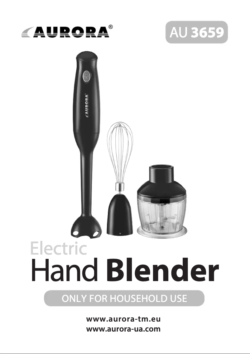 Image de la première page du manuel de l'appareil AU3659