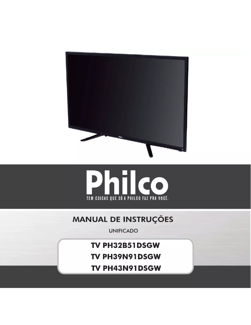 Page n°1 - Manuel utilisateur Philco PH43N91DSGW