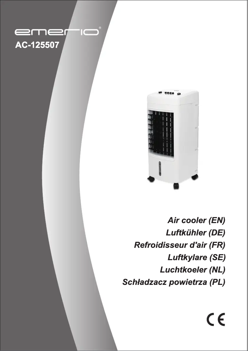 Página 1 del manual Manual de usuario Emerio AC-125507
