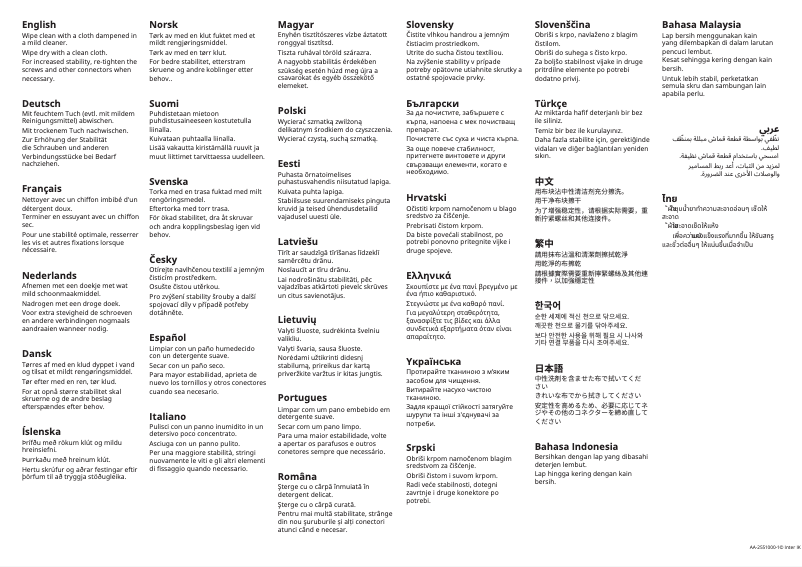 Page 1 de la notice Manuel utilisateur Ikea NORDLI 503.727.81