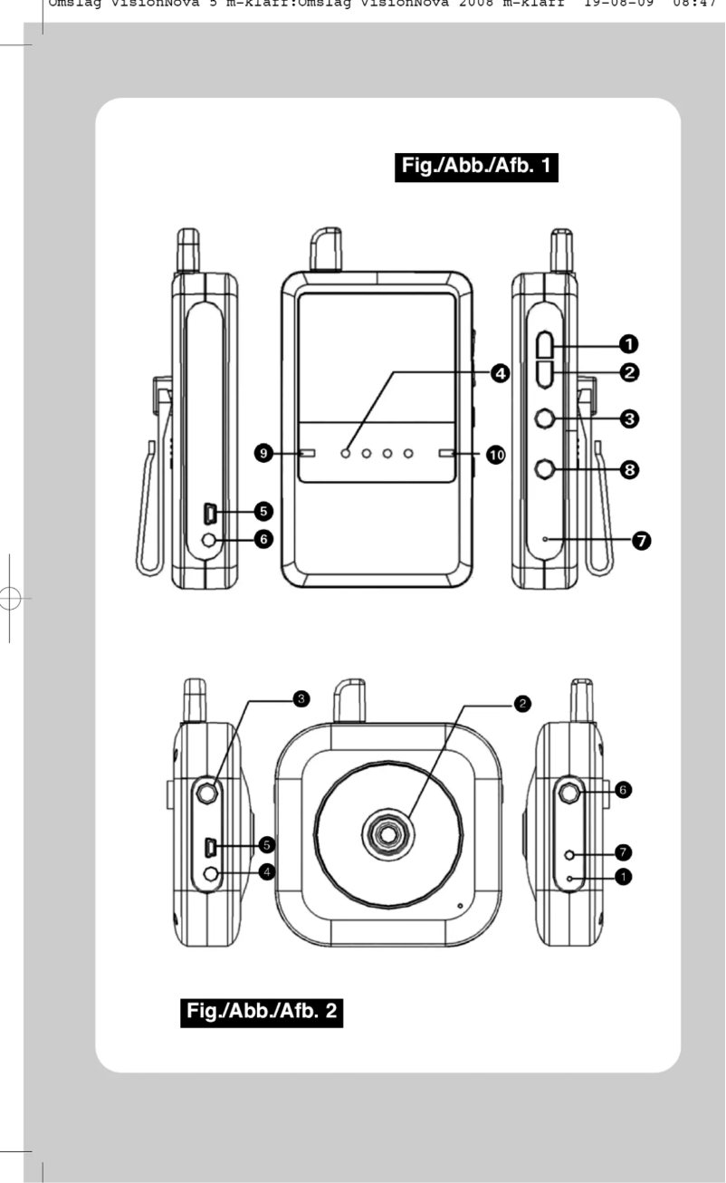 Image de la première page du manuel de l'appareil VisionNOVA