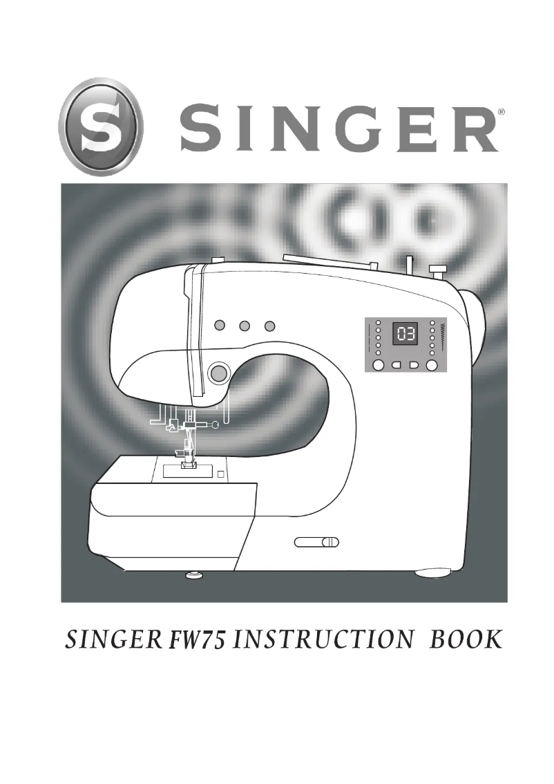 Page n°1 - Manuel utilisateur Singer Featherweight 75