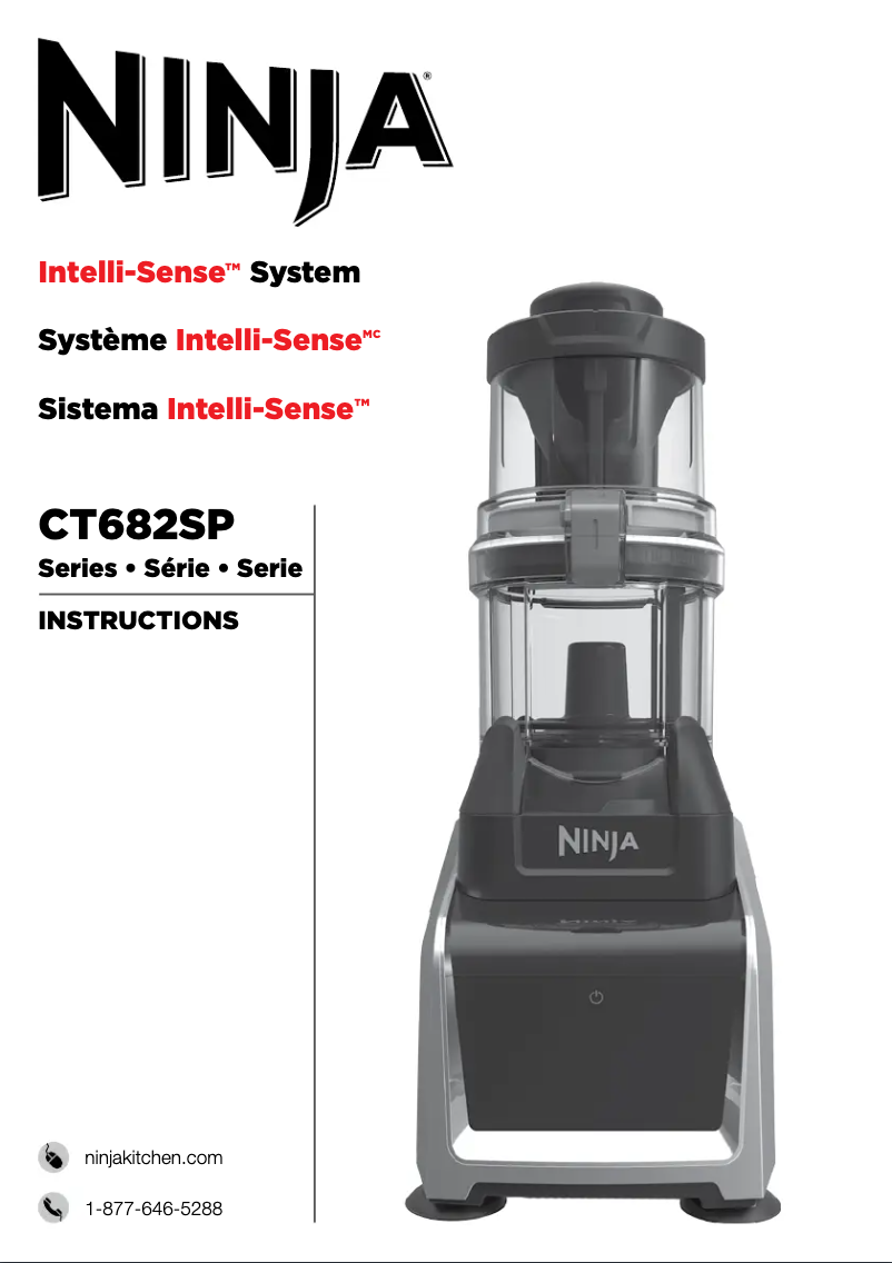 Image de la première page du manuel de l'appareil Intelli-Sense CT682SP