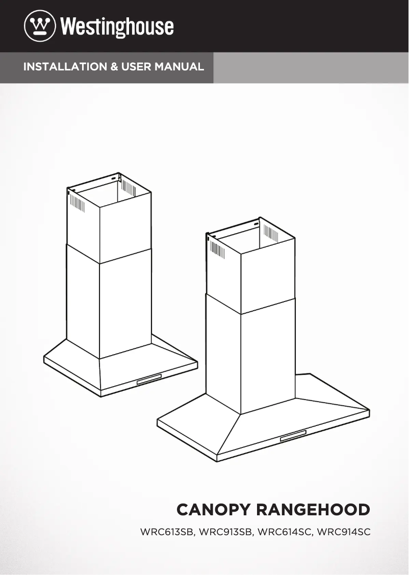 Page 1 de la notice Manuel utilisateur Westinghouse WRC914SC