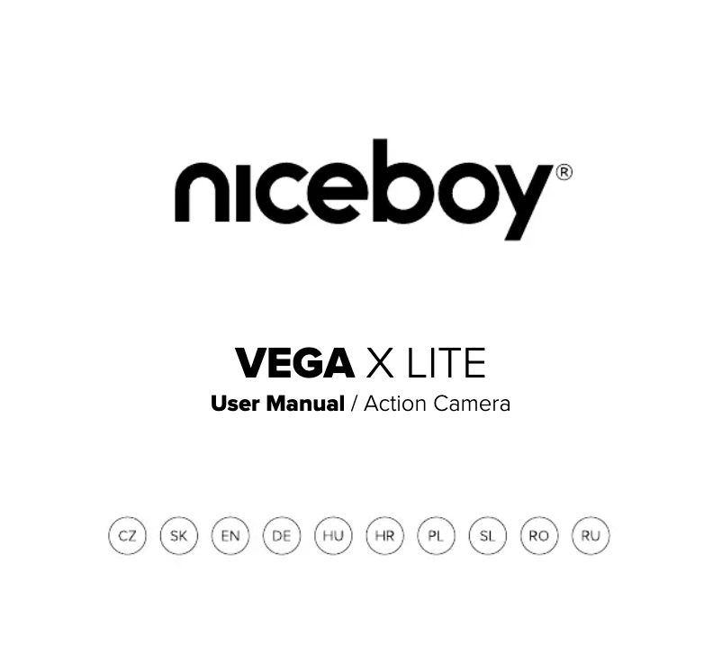 Image de la première page du manuel de l'appareil VEGA X LITE