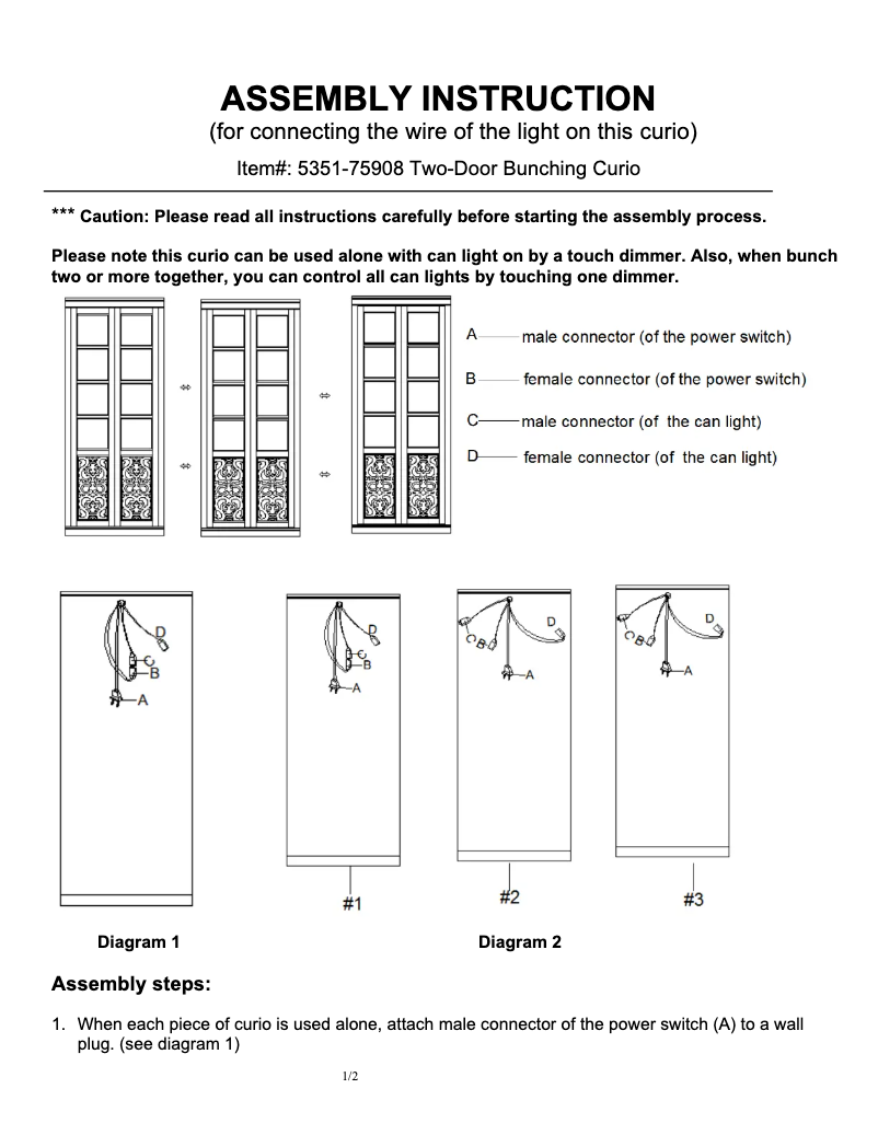 Page 1 de la notice Manuel utilisateur Hooker 5351-75908