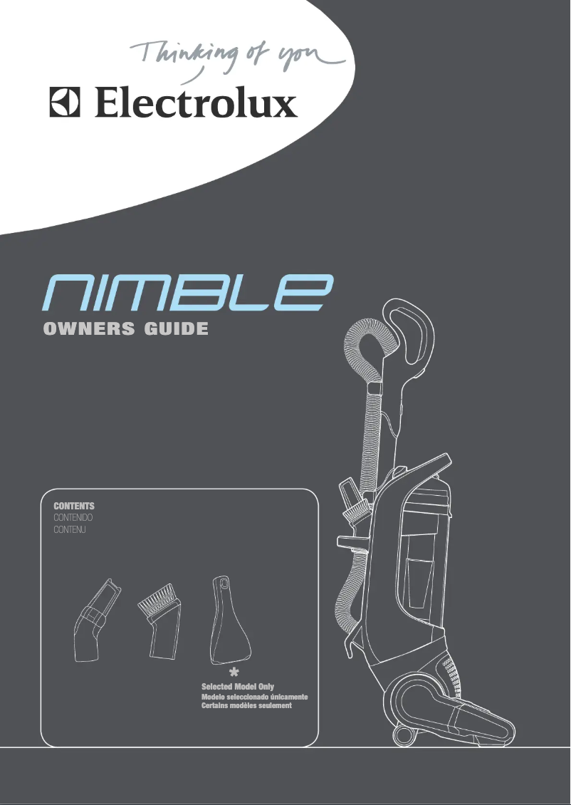 Page n°1 - Manuel utilisateur Electrolux Nimble EL8602A