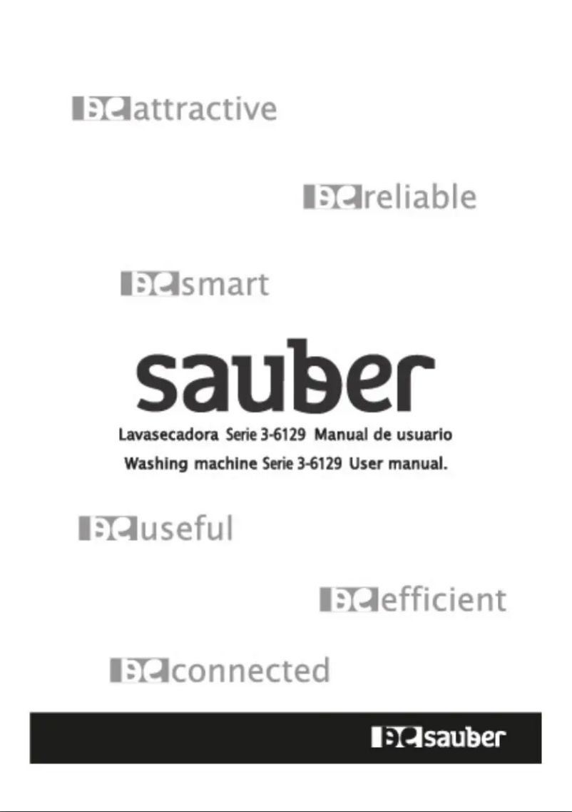 Page 1 de la notice Manuel utilisateur Sauber SERIE 3-6129