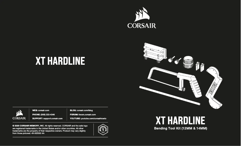 Image de la première page du manuel de l'appareil XT HARDLINE
