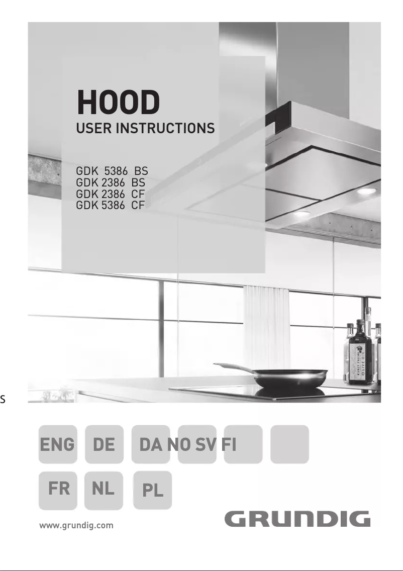 Page n°1 - Manuel utilisateur Grundig GDK 5386 BS