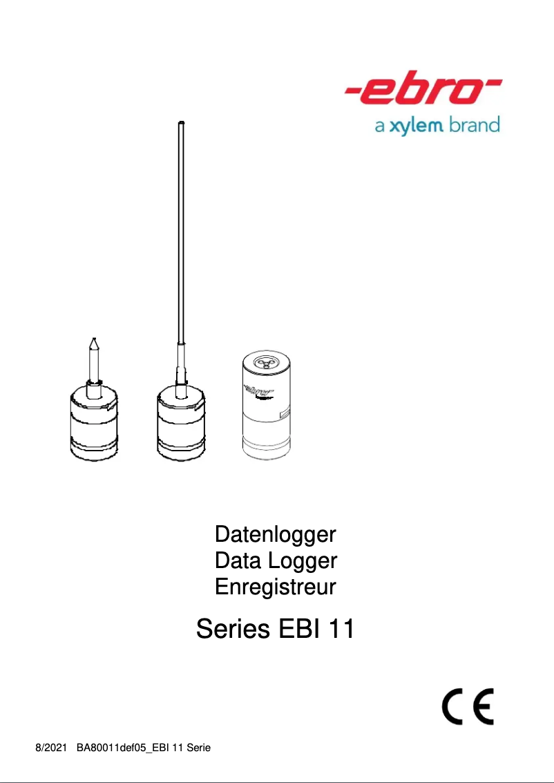 Page n°1 - Manuel utilisateur Ebro EBI 11