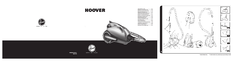 Page 1 de la notice Manuel utilisateur Hoover FV70_FV06011