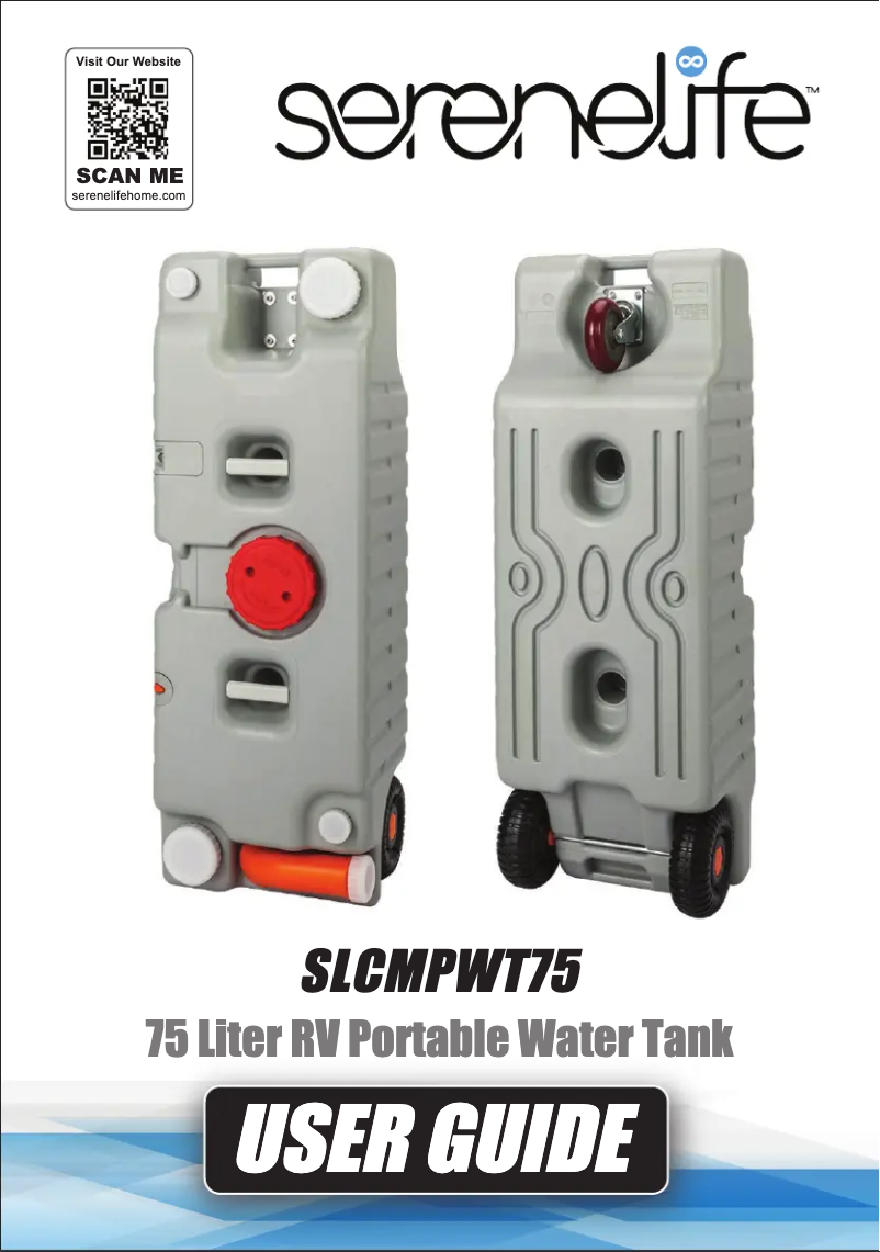 Page n°1 - Manuel utilisateur SereneLife SLCMPWT75