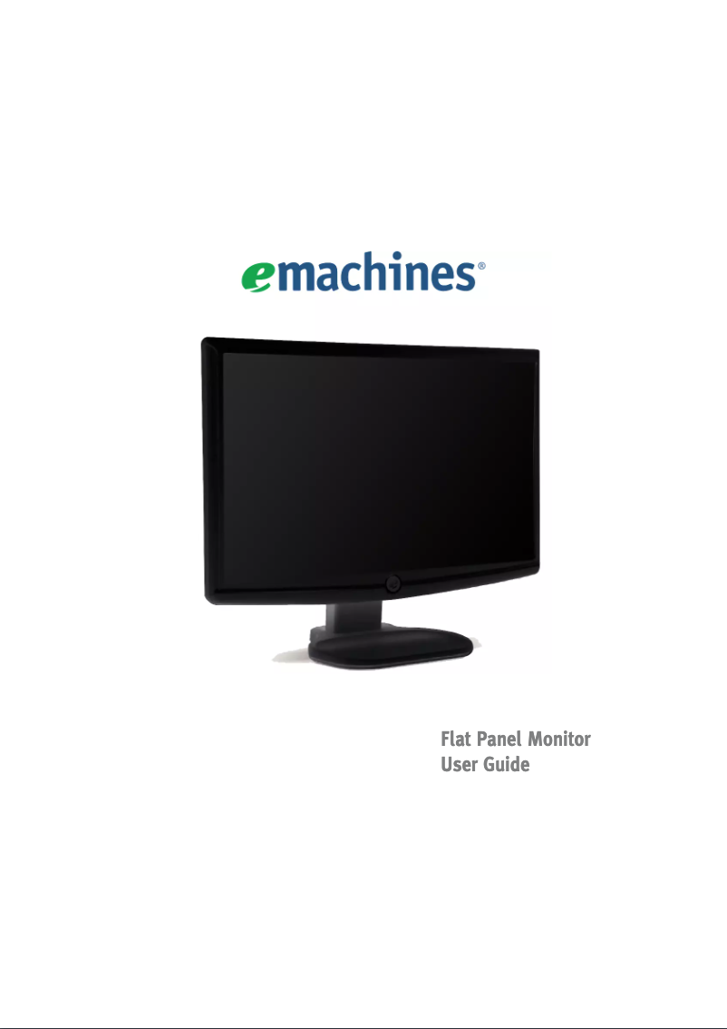 Page n°1 - Manuel utilisateur eMachines E220HQ