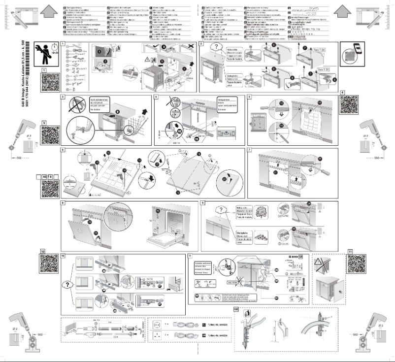 Page 1 de la notice Guide d'installation Siemens SN514W00AE