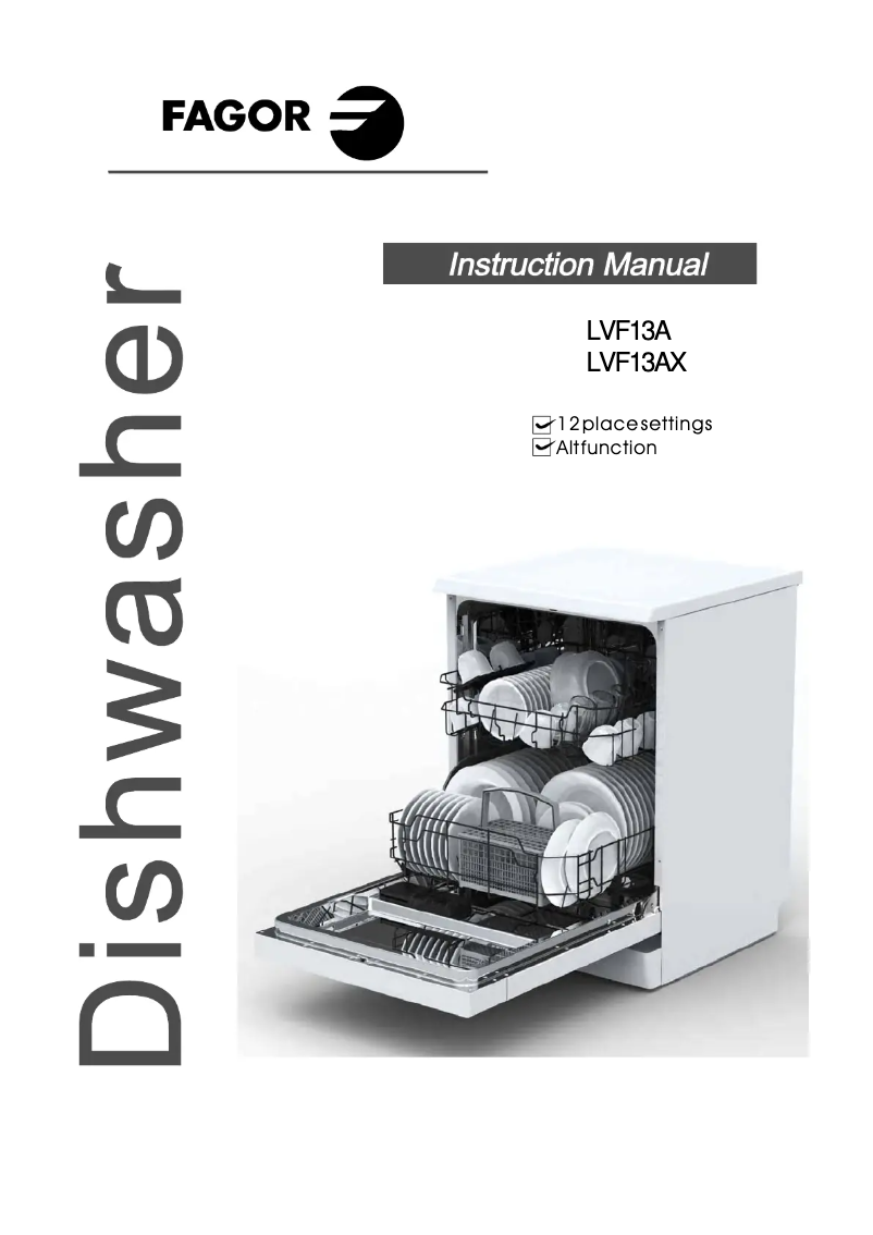 Page n°1 - Manuel utilisateur Fagor LVF13AX