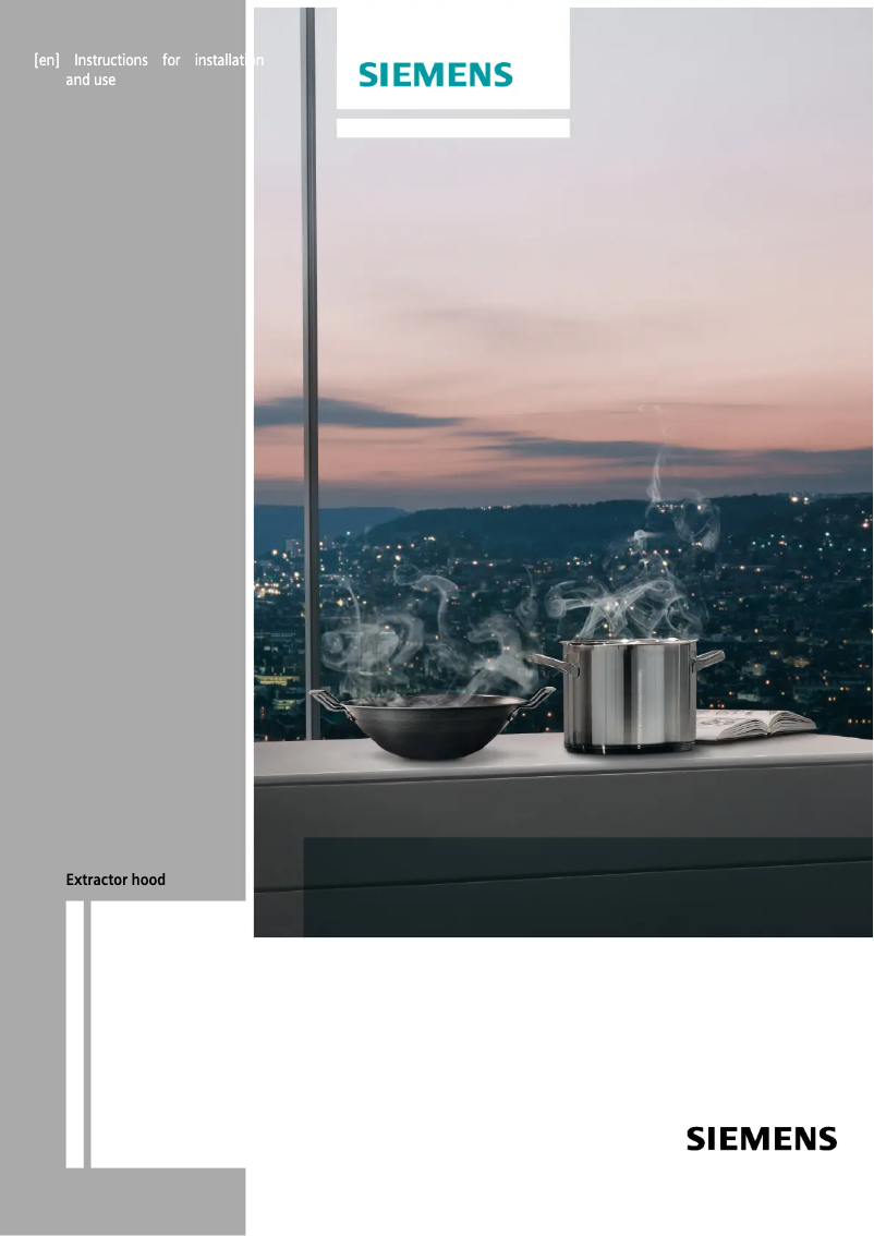 Page n°1 - Manuel utilisateur Siemens LF98BC542