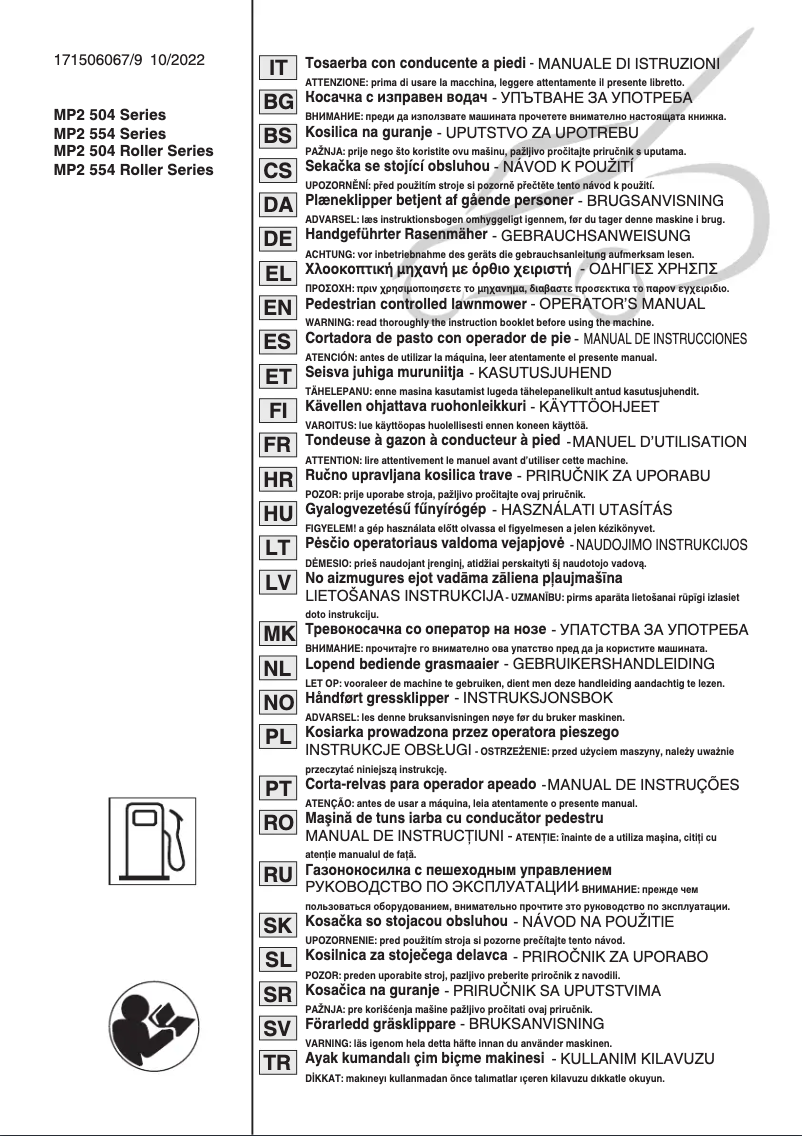 Page n°1 - Manuel utilisateur Stiga Twinclip 950 VR