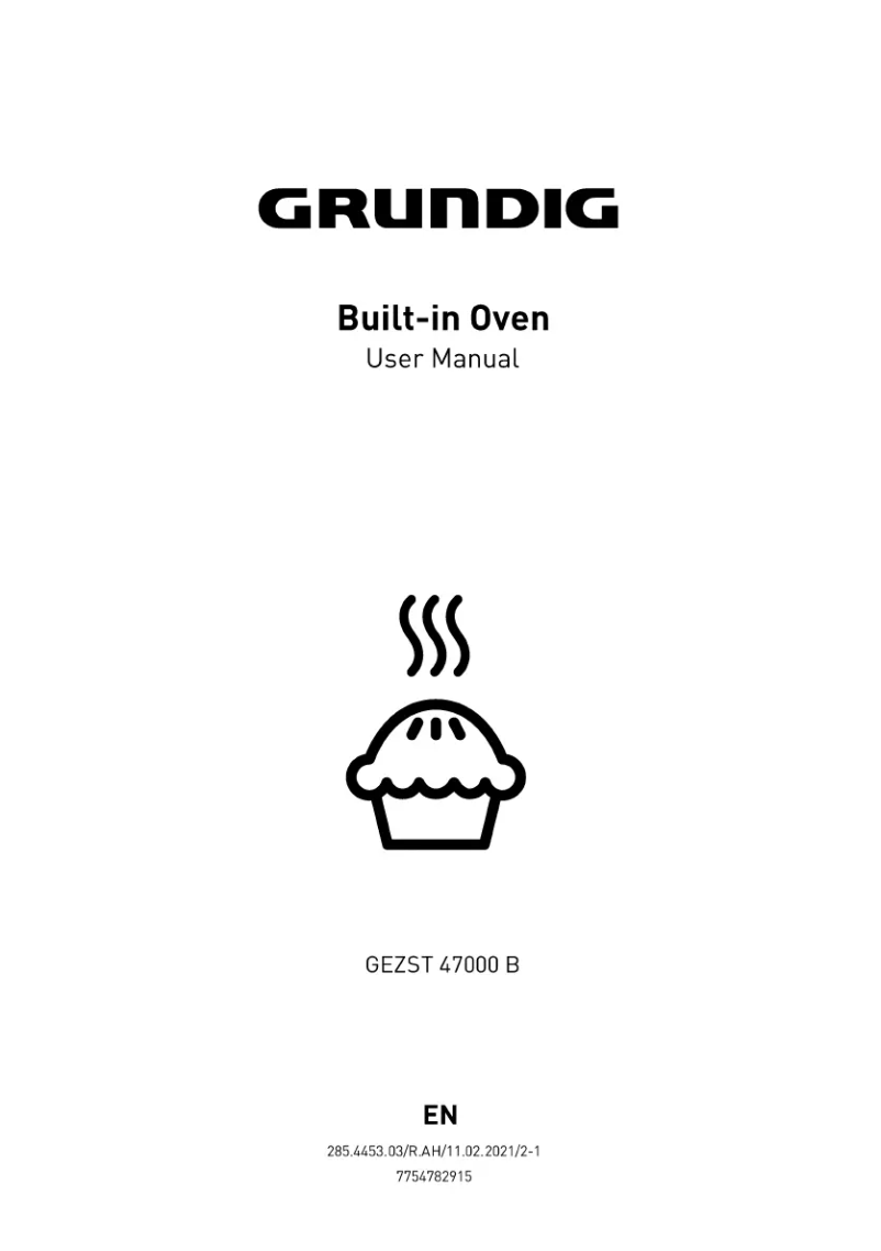 Image de la première page du manuel de l'appareil GEZST 47000 B