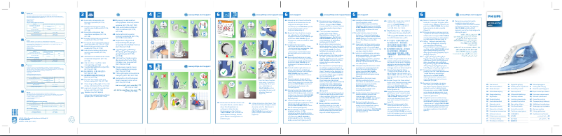 Page n°1 - Manuel utilisateur Philips EasySpeed GC1741