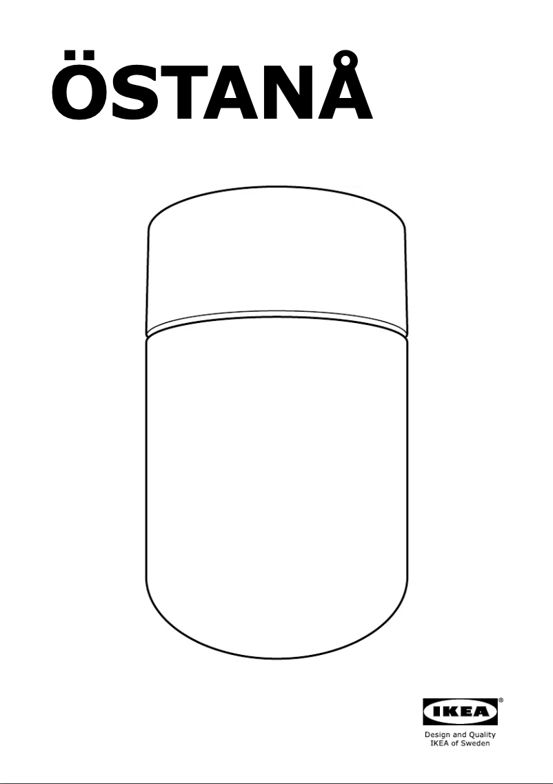 Imagen de la primera página del manual del dispositivo OSTANA