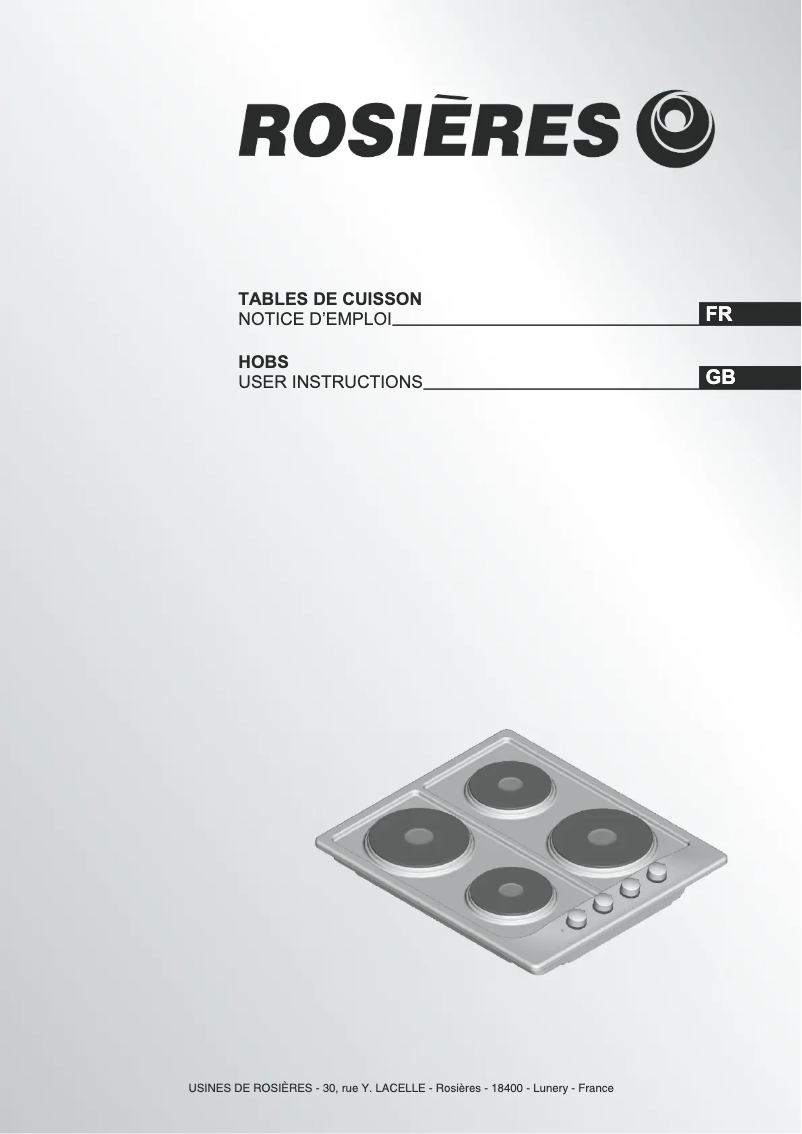 Image de la première page du manuel de l'appareil RTL 604 RB